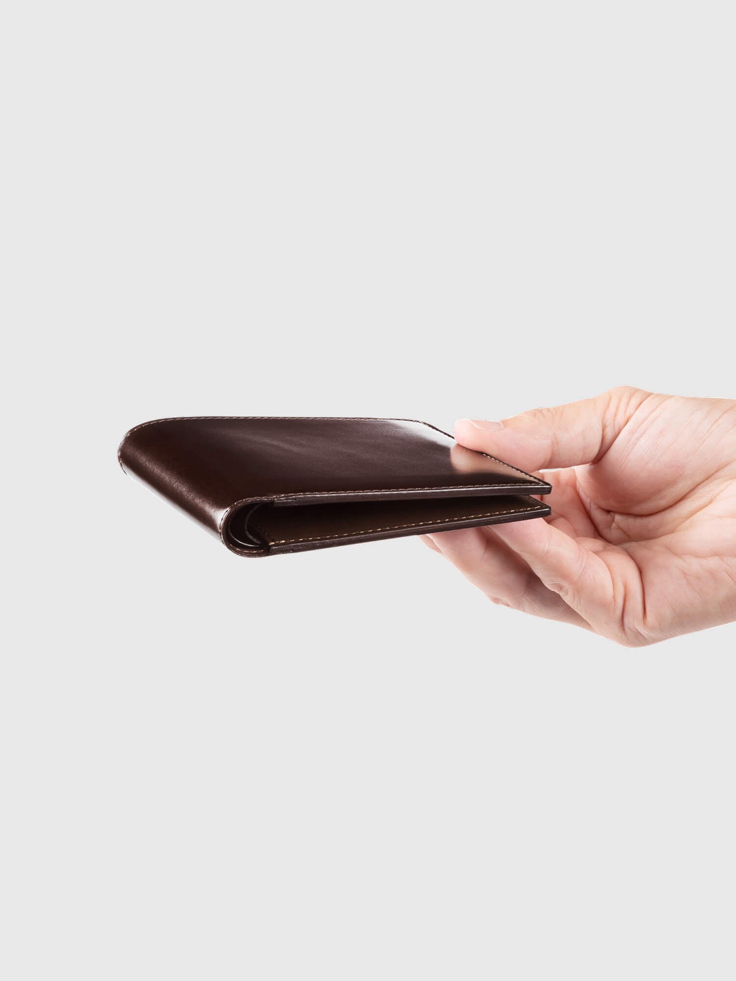 【新発売】コードバン 二折札入れ 002