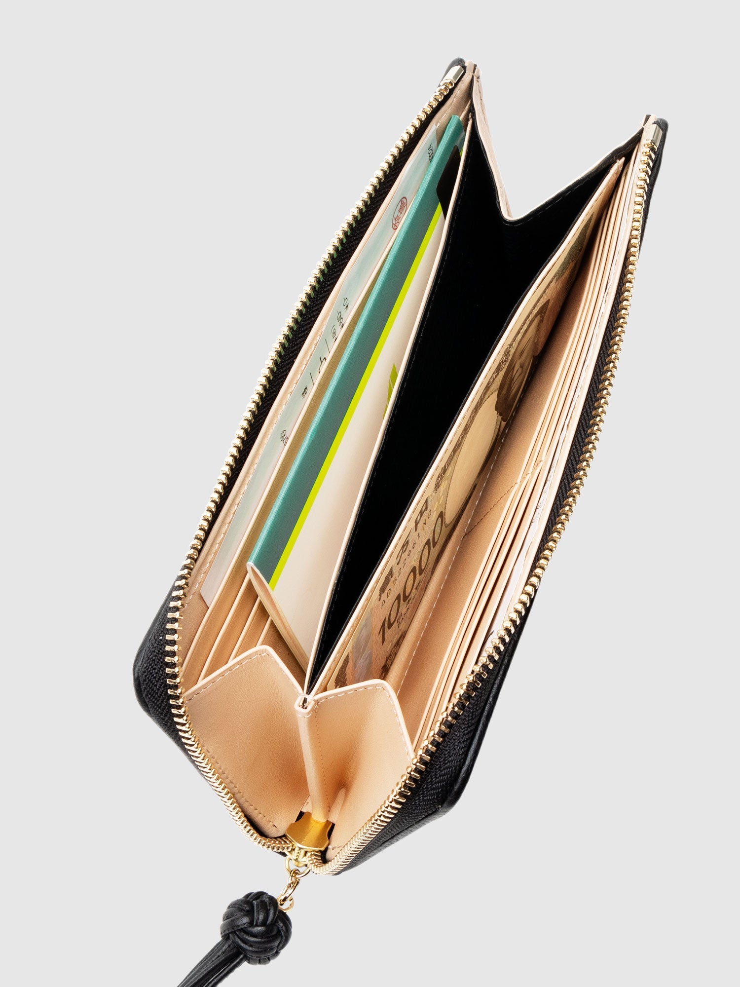 【新色・数量限定色】ガゼットコード ファスナーロングウォレット