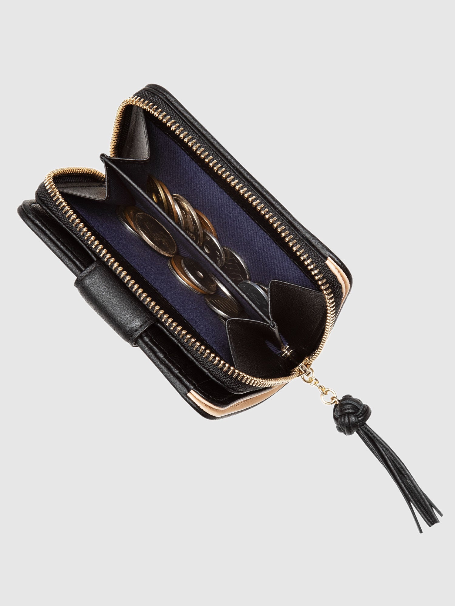 【新色・数量限定色】ガゼットコード ファスナーミディアムウォレット