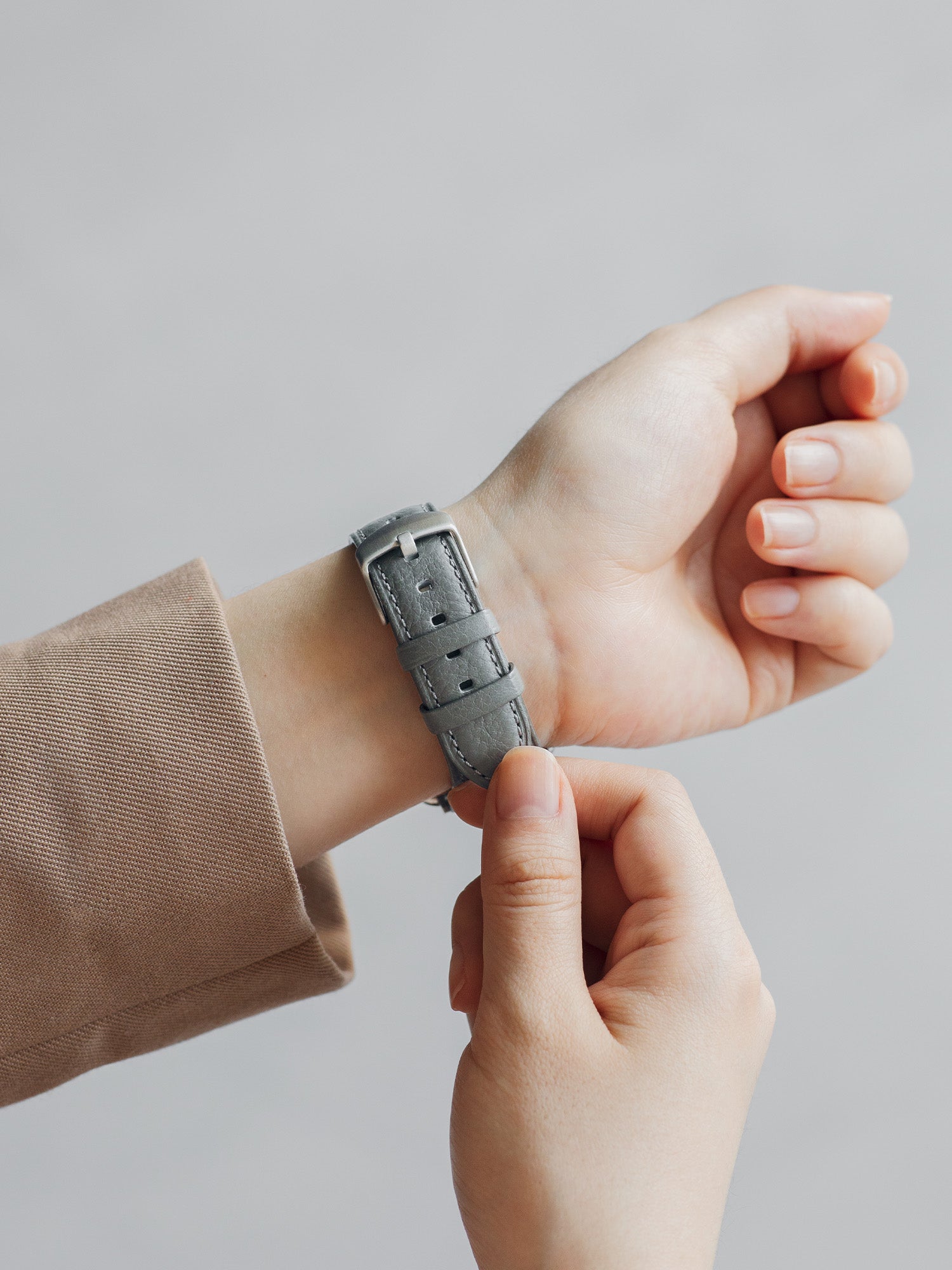 【数量限定色】レザーウォッチバンド Apple Watch用(ミディアムグレインレザー)