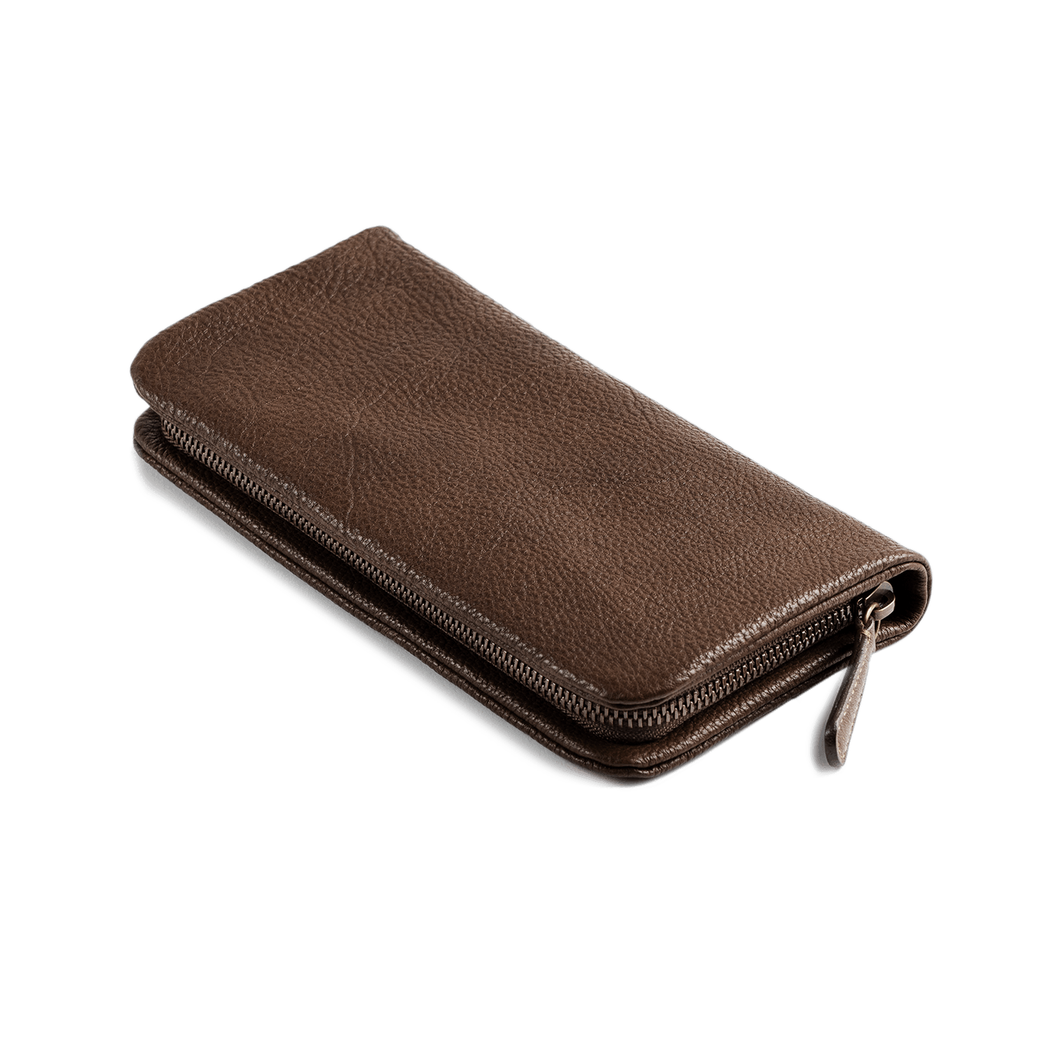 【数量限定色】トーンオイルヌメ クッションファスナー長財布