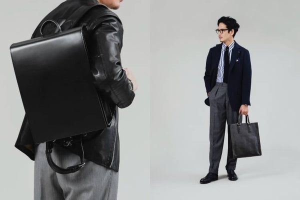 TSUCHIYA KABAN ブラック ビジネスバッグ ヴァイノ スクエアバックパック – バックパック – 土屋鞄製造所
