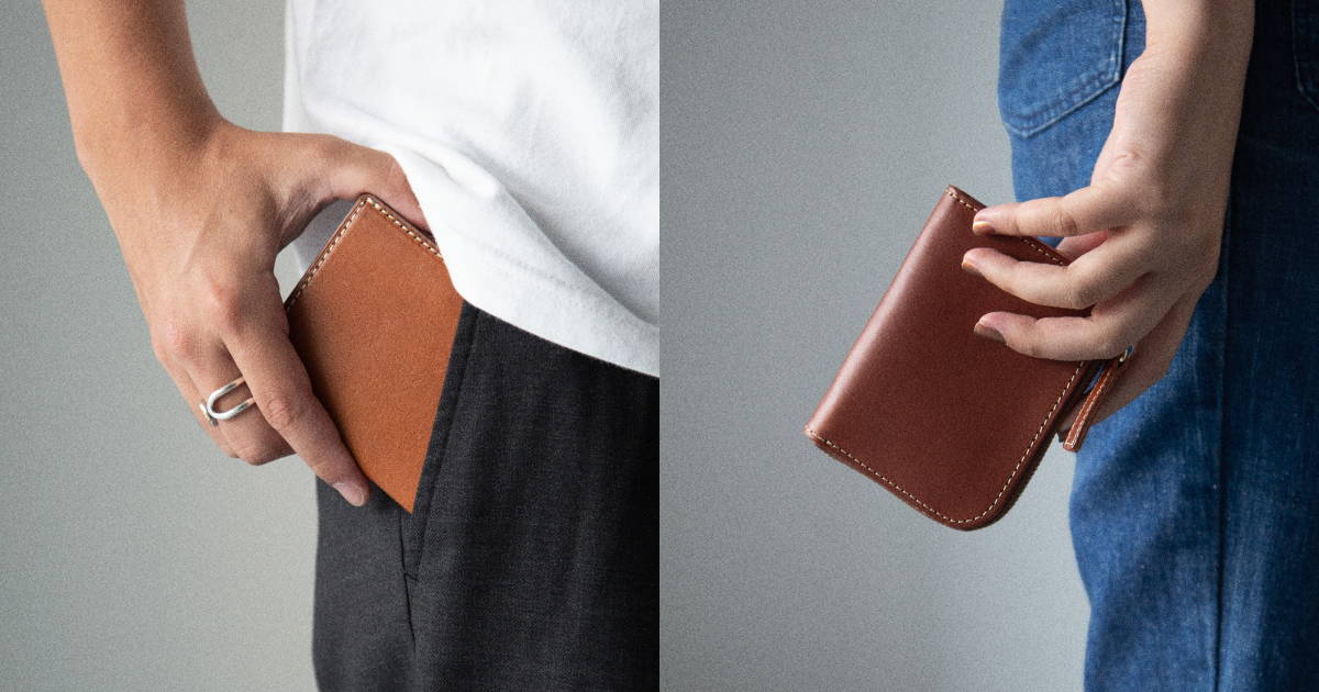 手のひらサイズで使いやすい 「コンパクト財布」