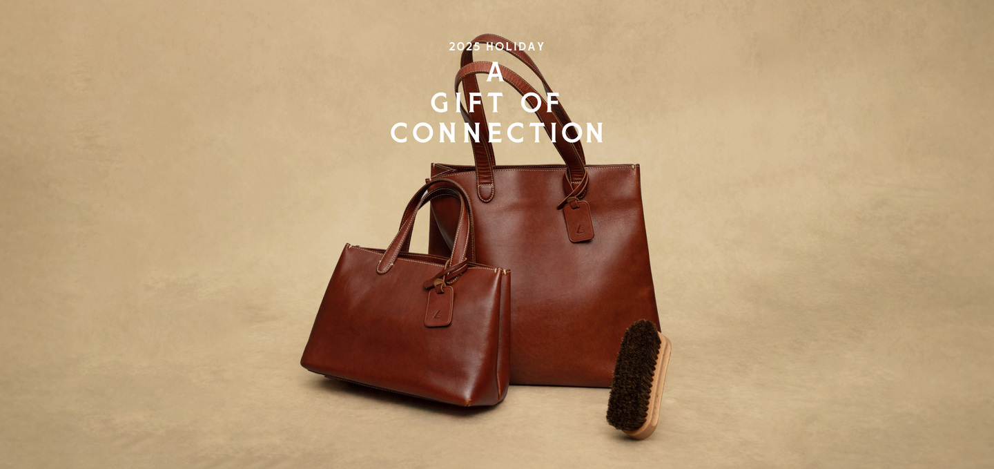 土屋鞄ブラウンレザー グラニーバッグ TSUCHIYA KABAN(土屋鞄製造所) Big Leather Shoulder Bag ビッグ