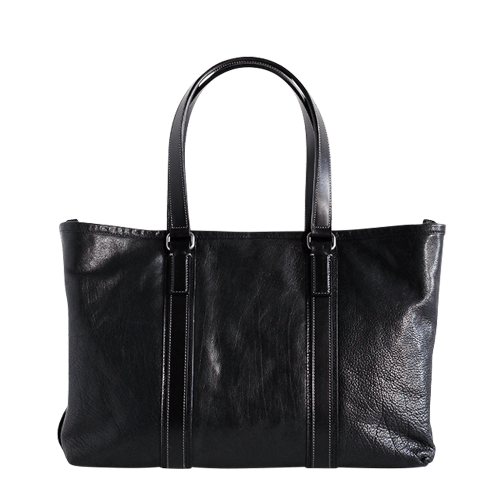 土屋鞄 アルマス バッファロー ビジネスバック ブラック A4 良品 - バッグ