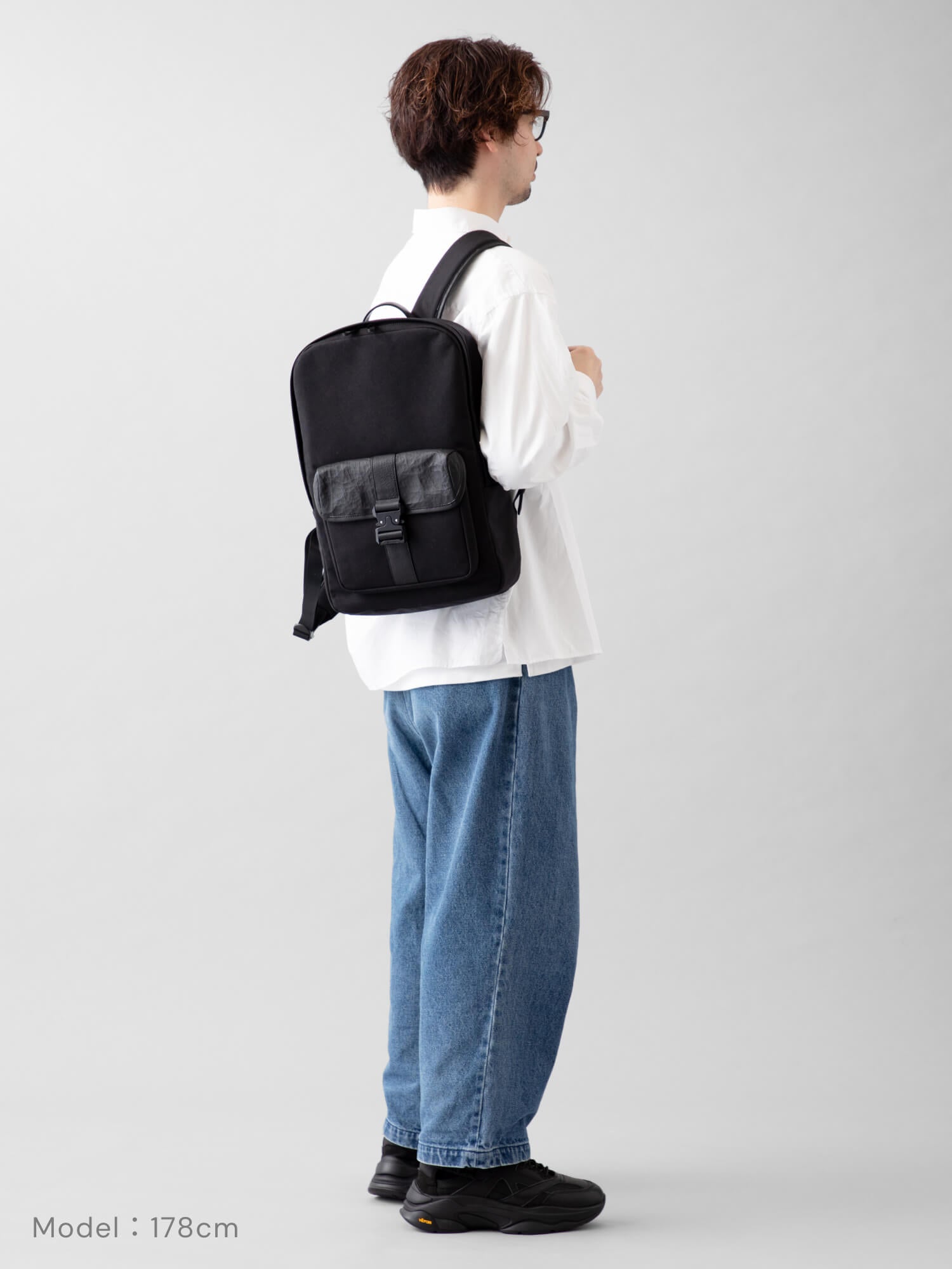 ATTITU 土屋鞄 CORDURA®×レザー コンビスリムバックパック CORDURA®×レザー コンビスリムバックパック – バックパック – 土屋鞄製造所