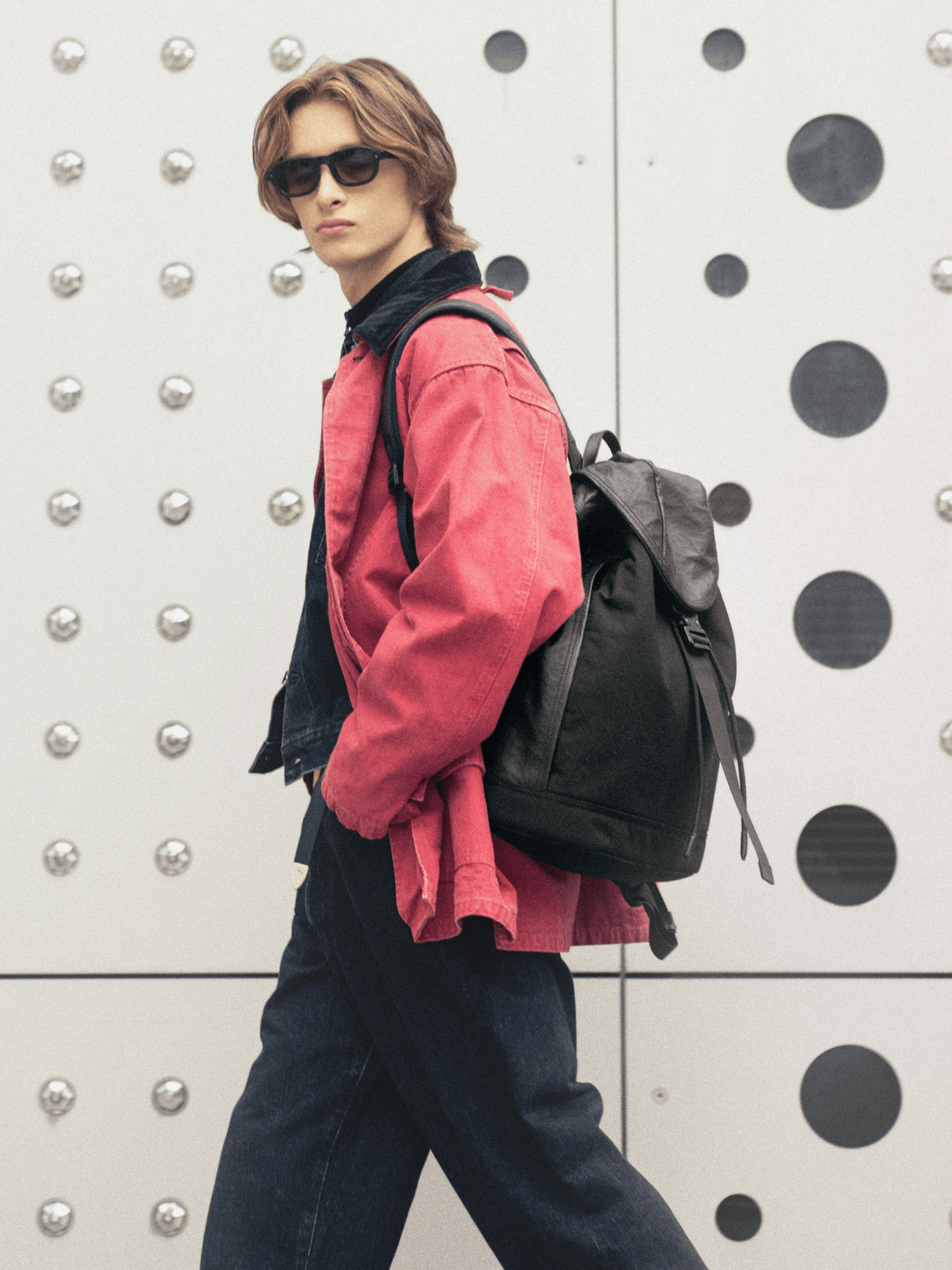 【未使用】ATTITU 土屋鞄CORDURA×レザー コンビスクエアバックパック CORDURA®×レザー コンビソフトバックパック – バックパック