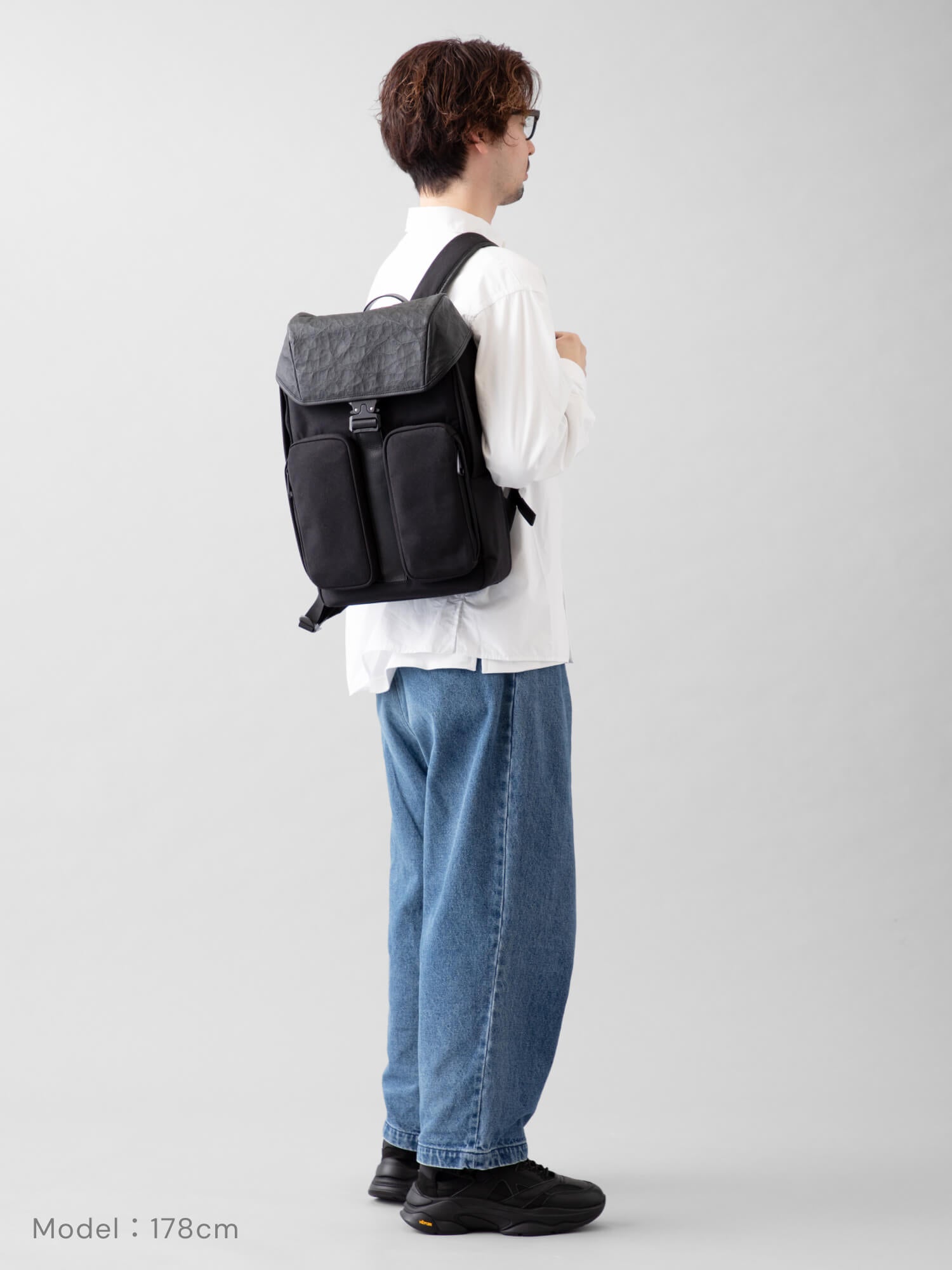 極美品✨ ATTITU 土屋鞄CORDURA×レザー コンビスクエアバックパック CORDURA®×レザー コンビスクエアバックパック – バックパック – 土屋鞄