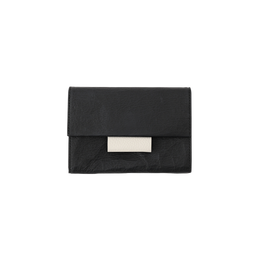 【予約販売】【新発売・数量限定型】LEATHER PASSPORT WALLET 026 ブラック×オフホワイト02