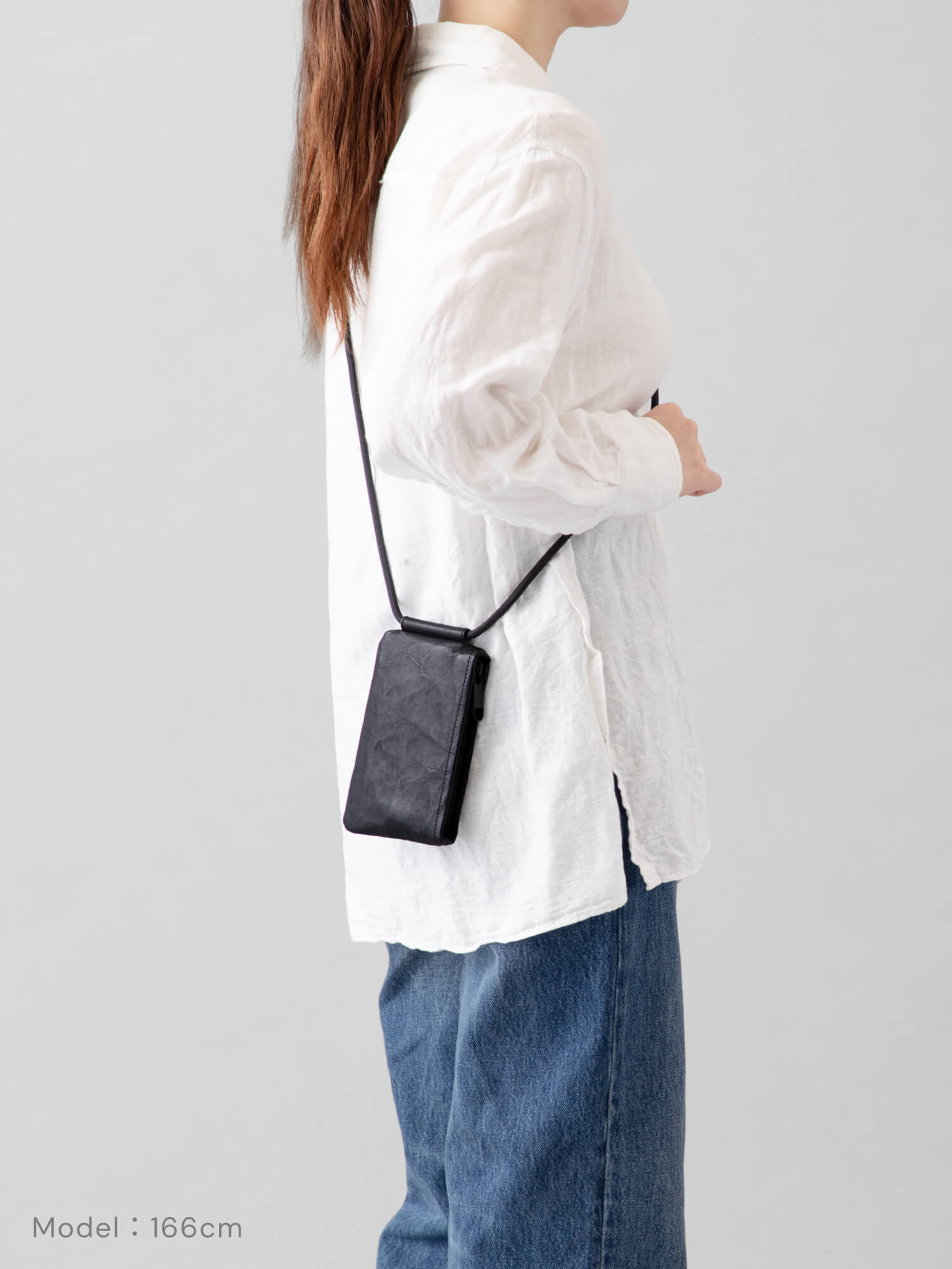 WEB予約販売】LEATHER PHONE CROSSBODY 014 – ショルダーバッグ – 土屋