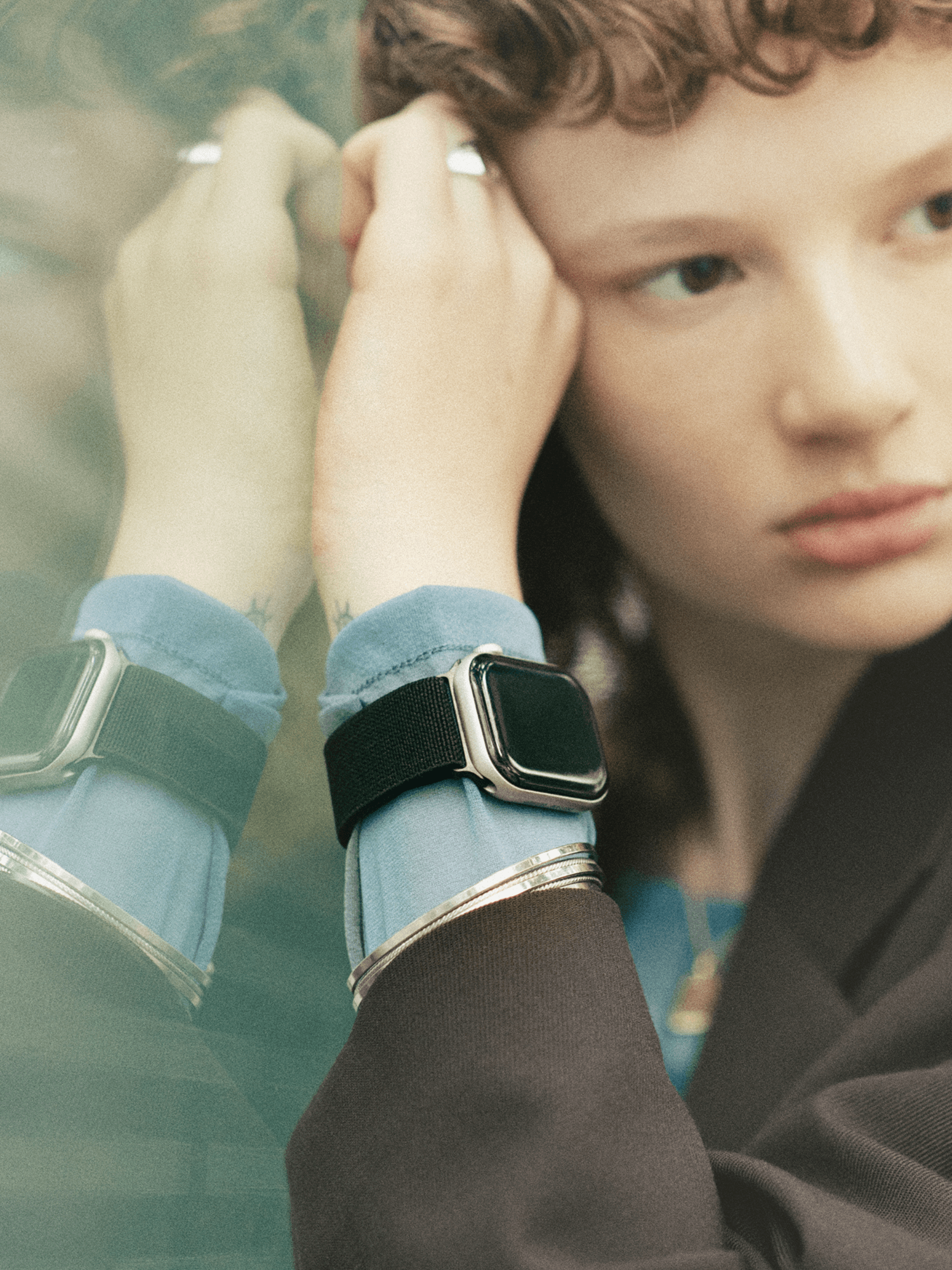 レザーウォッチバンド Apple Watch用（フックタイプ