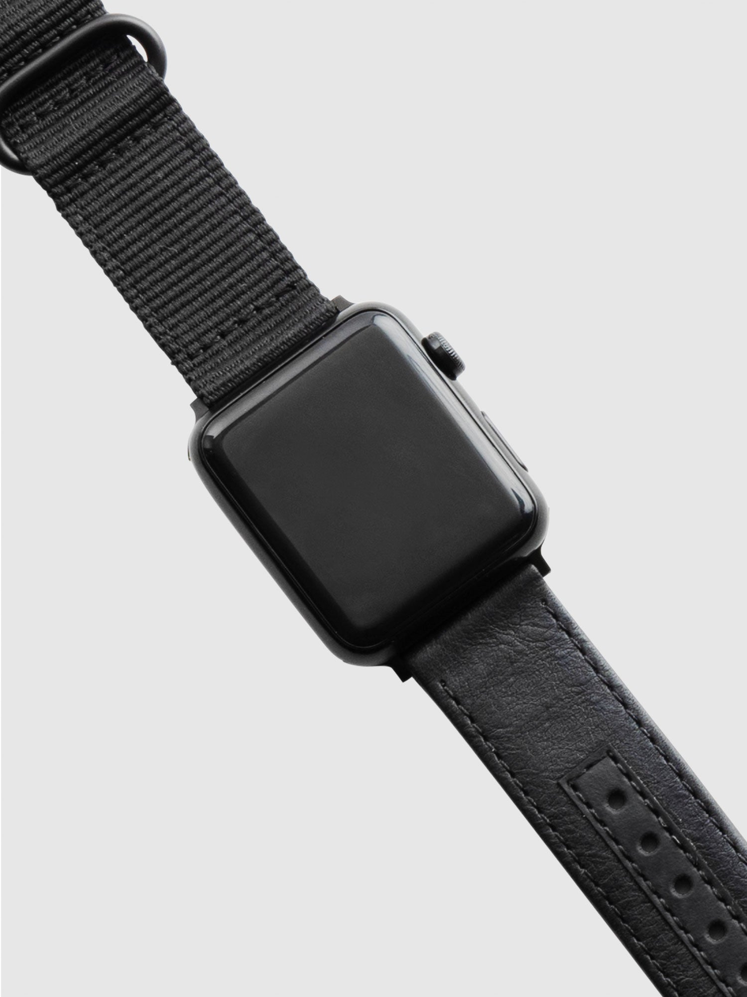 レザーウォッチバンド Apple Watch用 (NATOタイプ)