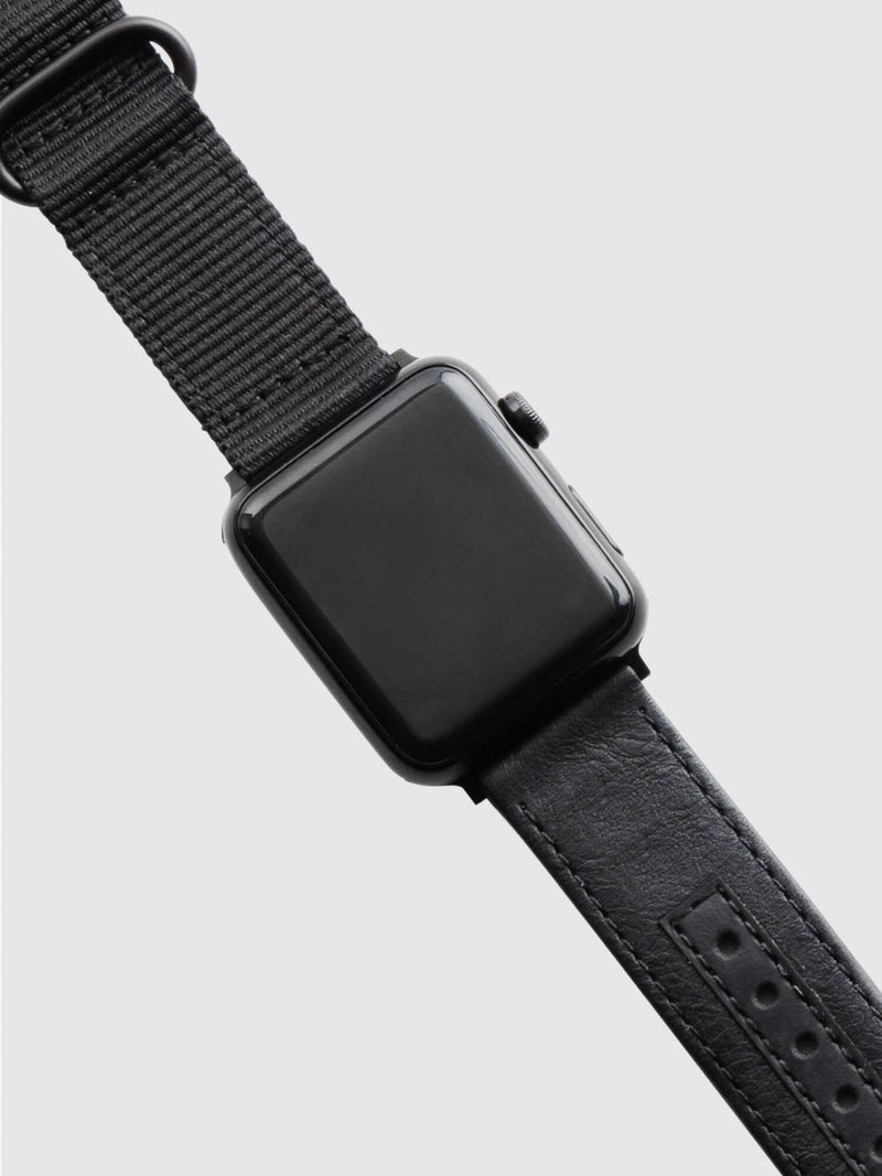 【新発売】レザーウォッチバンド Apple Watch用 (NATOタイプ)