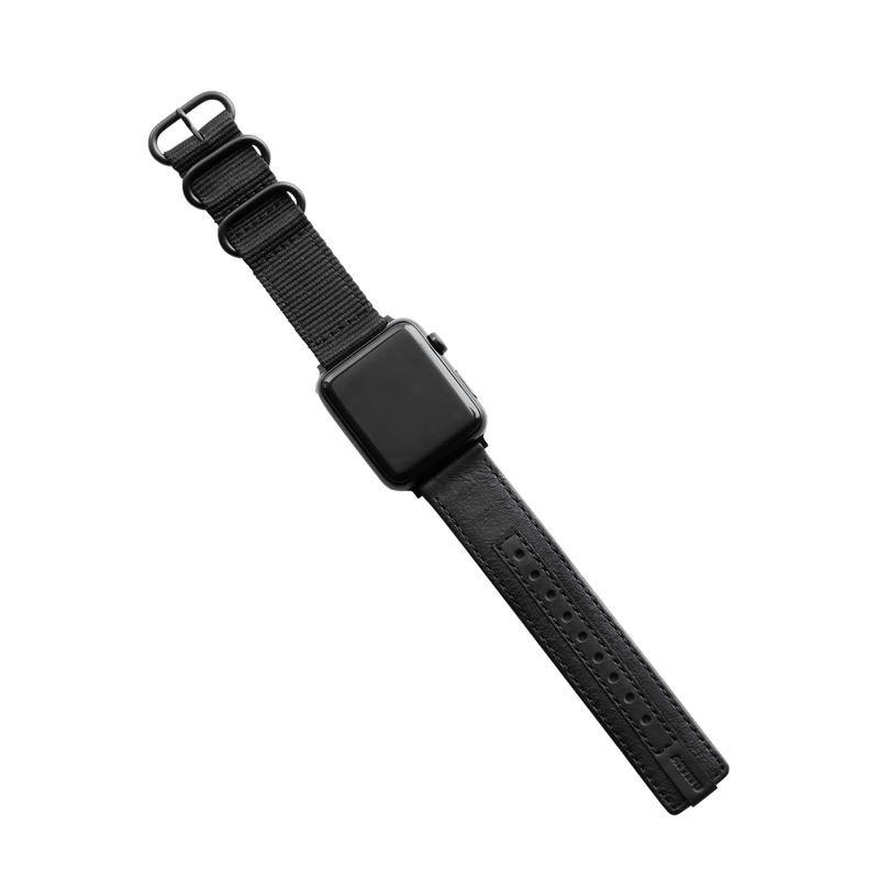 【新発売】レザーウォッチバンド Apple Watch用 (NATOタイプ)