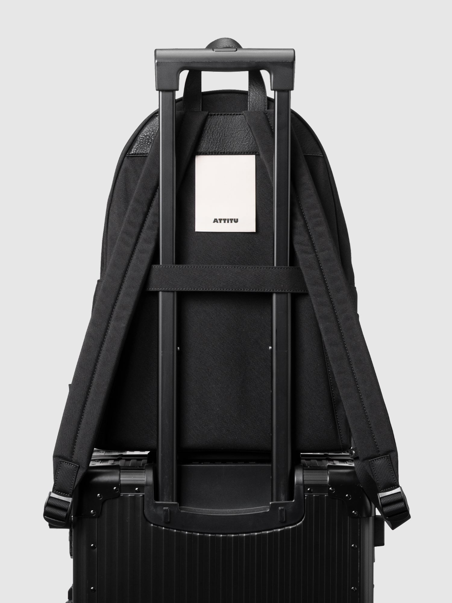 ATTITU NYLON BACKPACK 003 S 黒 NYLON BACKPACK S 003 | ATTITU（土屋鞄製造所） – バックパック