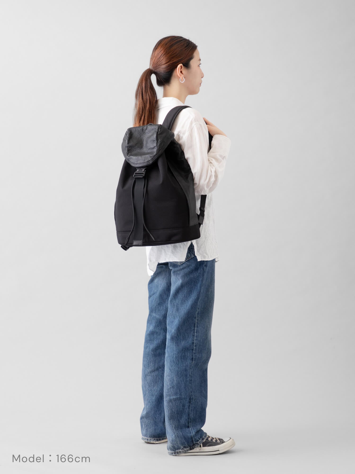 NYLON×LEATHER BACKPACK SF M 010 | ATTITU（土屋鞄製造所） – バック