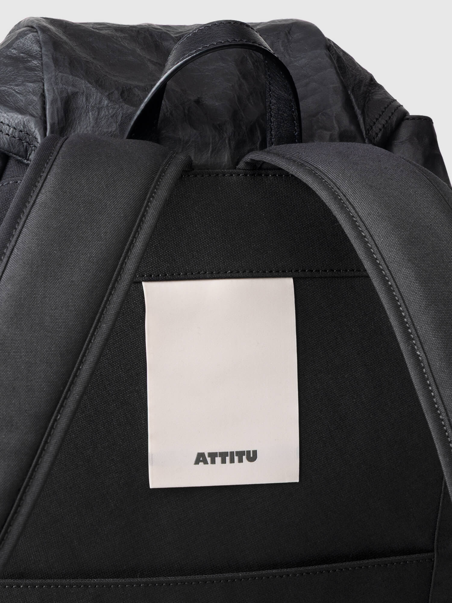 【新発売】NYLON×LEATHER BACKPACK SF M 010