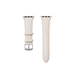 【新色・数量限定色】レザーウォッチバンド Apple Watch用（フィールドソフトレザー） ホワイトサンド / S
