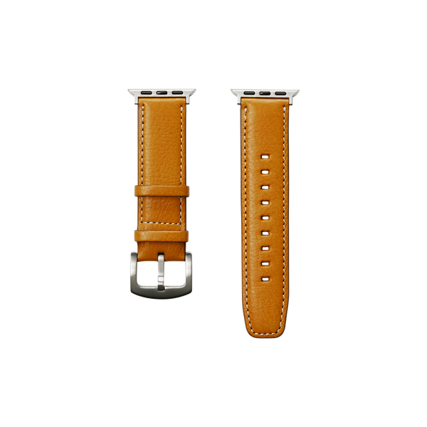 【数量限定型】レザーウォッチバンド Apple Watch用  (バケッタミリングレザー)