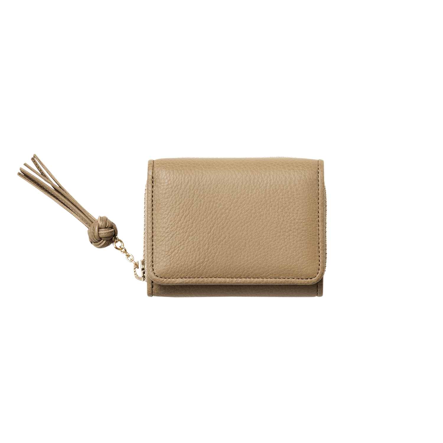 【完売】新品同様　土屋鞄 ガゼットコード ファスナー二つ折り財布 ダークベージュ ガゼットコード ファスナースモールウォレット – ミニ財布 – 土屋鞄製造所