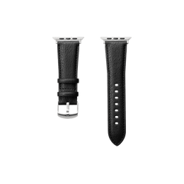 【数量限定色】レザーウォッチバンド Apple Watch用（ミディアムグレインレザー） ブラック / S