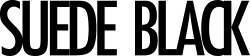 SUEDE BALCK