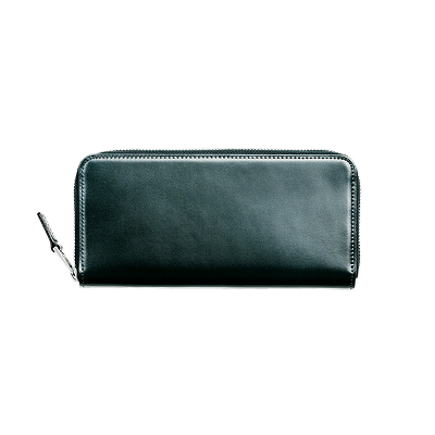 【新発売・数量限定色】コードバン ファスナーロングパース 002