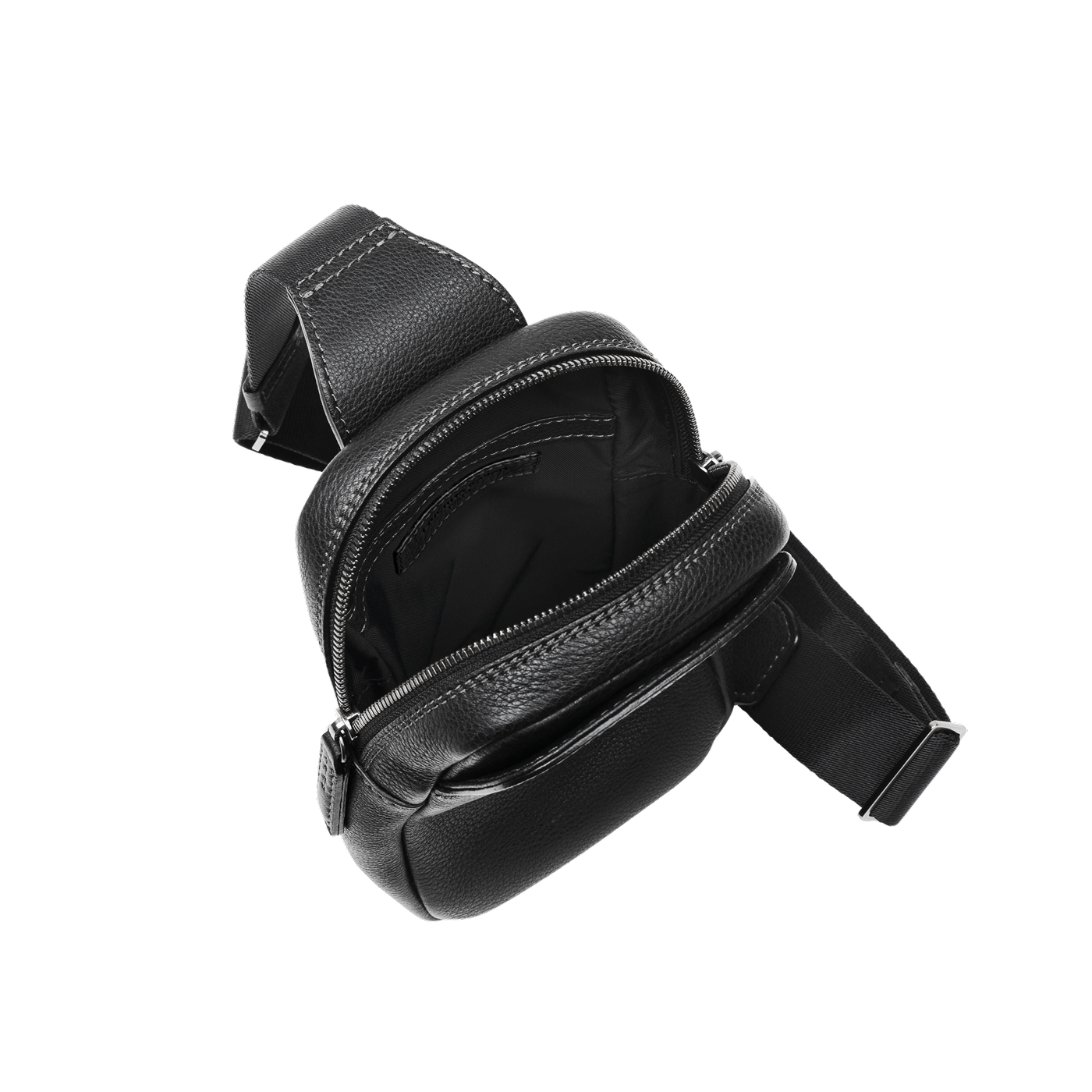 土屋鞄 トーンオイルヌメ クロスボディバック 黒 調整可能ストラップ 数量限定色】トーンオイルヌメ クロスボディバッグ – ボディ