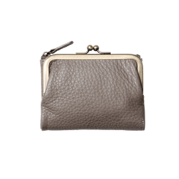 【数量限定色】トーンオイルヌメ がま口ポケット財布