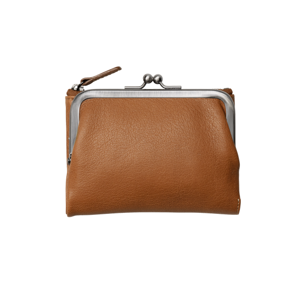 【数量限定色】トーンオイルヌメ がま口ポケット財布