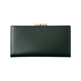 【新発売】TSUCHIYA Class レベーヌ ロングウォレット ダークグリーン
