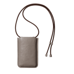 【数量限定色】レザースマホショルダー