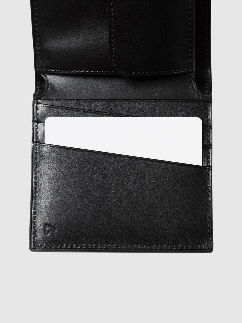ブラックヌメ スモールウォレット – 二つ折り財布 – 土屋鞄製造所