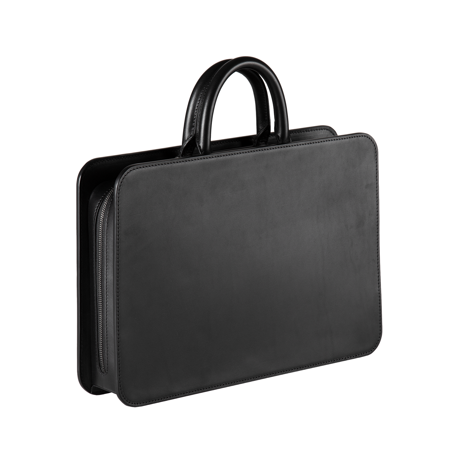 TSUCHIYA KABAN ブラック ビジネスバッグ ブラックヌメ スクエアバッグ – – 土屋鞄製造所