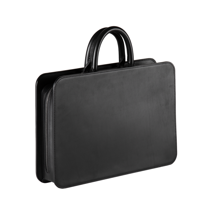 【美品】土屋鞄　ブラック　ヌメ　スクエアバッグ　ブリーフケース　ビジネス　通勤コジマのバッグ