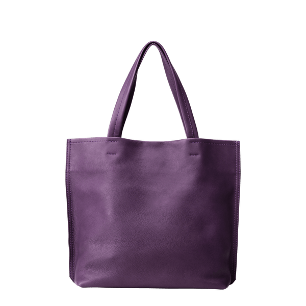 9AD23 土屋鞄製造所 ツチヤカバン レザー ハンドバッグ 紫