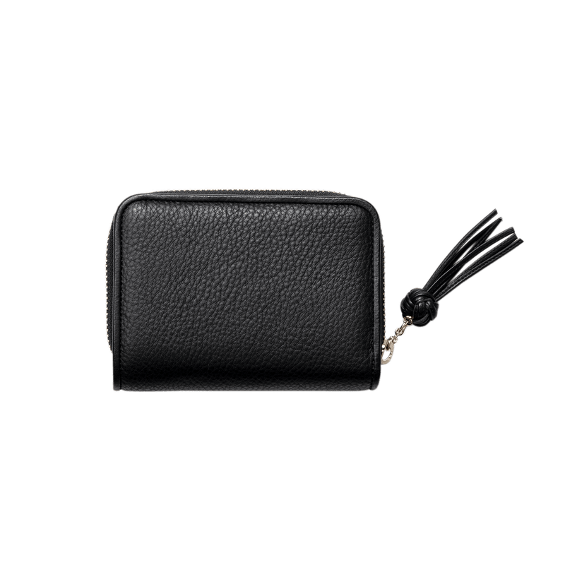美品✨ 土屋鞄 ガゼットコード 二折り財布 レザー ブラック