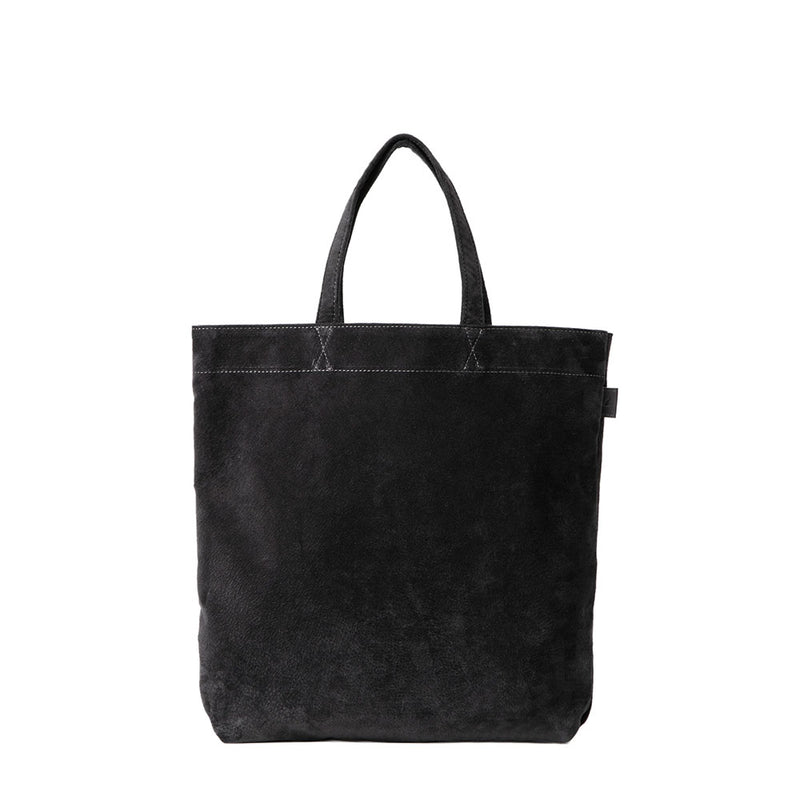土屋鞄 ラージストックトートバッグ ビークル レザー A4可 黒系 - バッグ