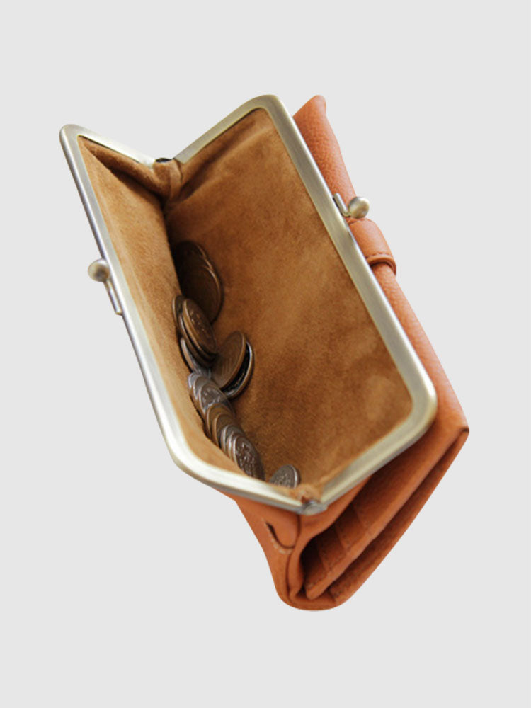 【新品、未使用】土屋鞄　オイルヌメがま口財布