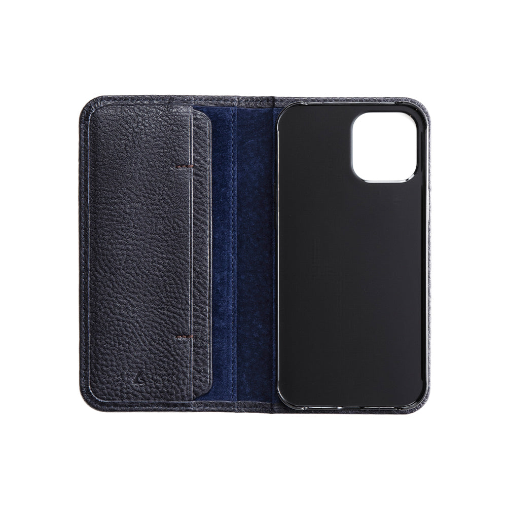 限定製作】トーンオイルヌメ 手帳型レザーケース iPhone 12/12 Pro用 